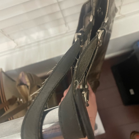 👜 Coach Leather Tote – Metallic Bronze/Gold Tone 👜 - Picture 2 of 5